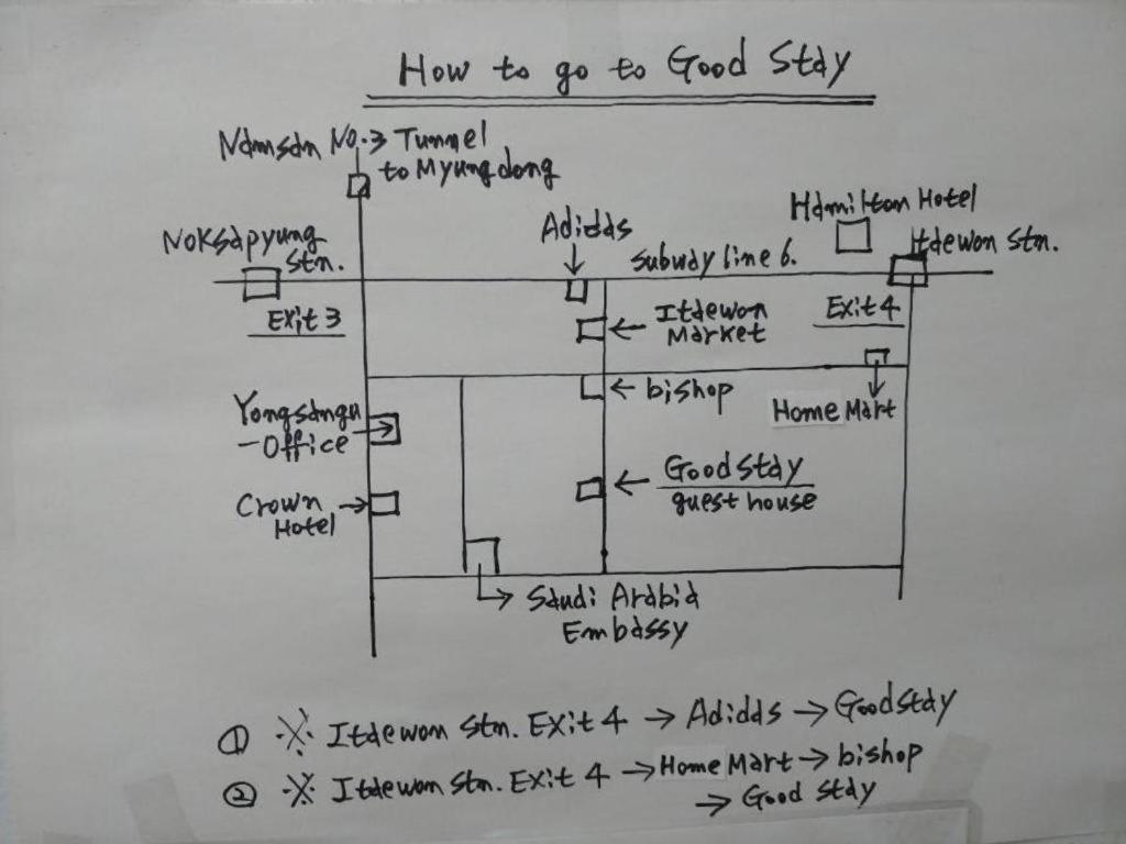 Good Stay Itaewon Сеул Екстериор снимка